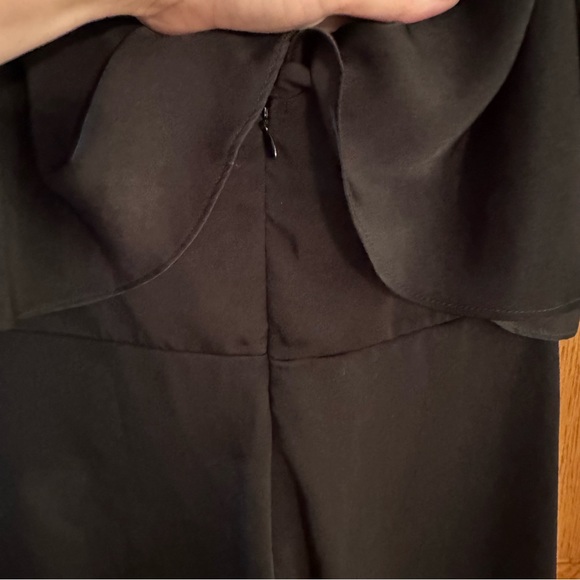 Lulu's Black Ruffled Jumpsuit - Picture 8 of 11